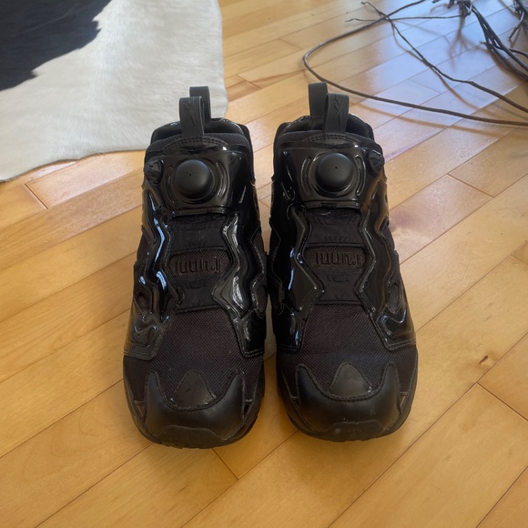 Juun.J Black Reebok Edition Instapump Fury OG Sneakers - Picture 3 of 9